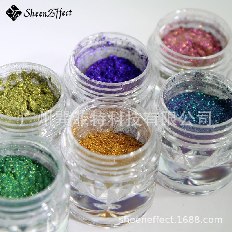 巽菲特化妆品级INS风网红液体眼影用彩妆口红光学变色龙粉1g/瓶