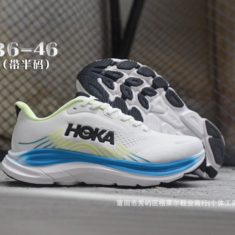 New HOKA Clifton 11 men's and women's breathable cushioned running shoes for outdoor sports and leisure