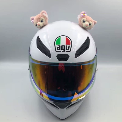 Dəbilqə (Kaska) aksesuarları Lina Belle Motorcycle Electric Vehicle - a-pair-of-lina-belle-dolls