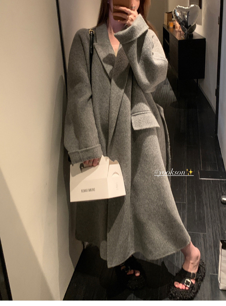 빅 그레이 10% 캐시미어