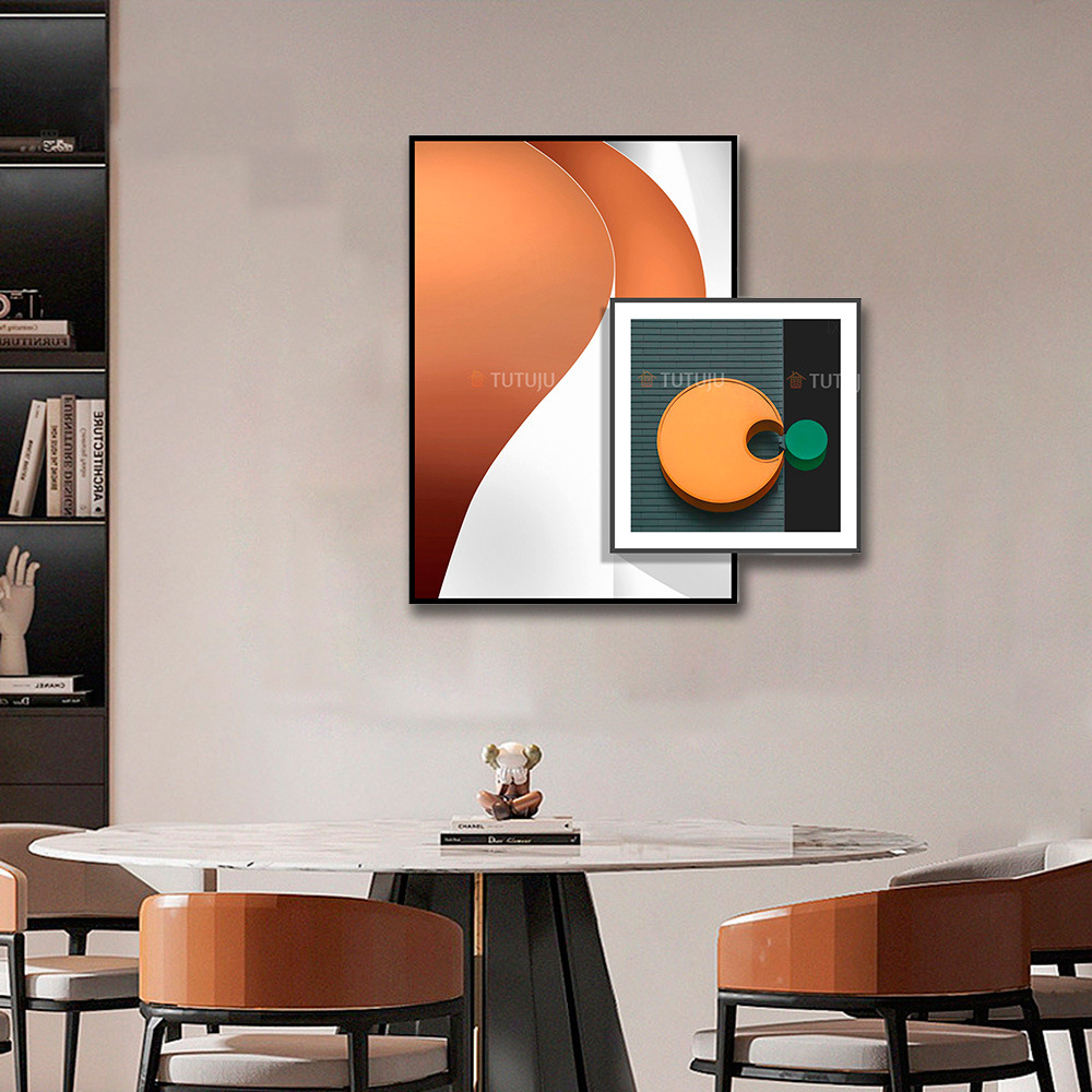 Superposición de pintura sala de estar sofá Fondo pared pintura decorativa minimalista superposición abstracta colgando pintura dormitorio cabecera comedor mural