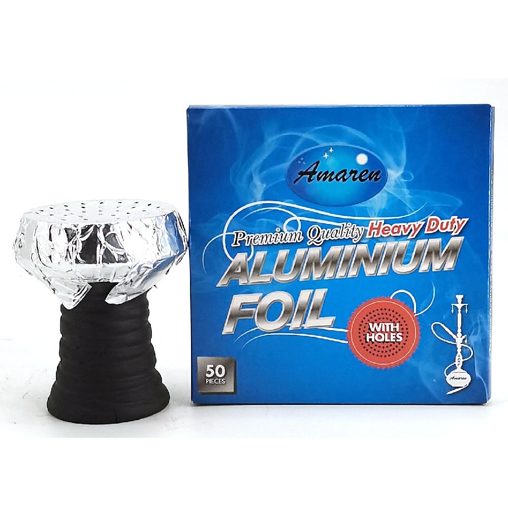 阿拉伯水烟吧锡纸便捷打孔加厚铝箔专用加厚打包耐高温跨境易清洗