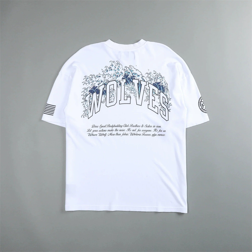 Летняя футболка с коротким рукавом, oversize