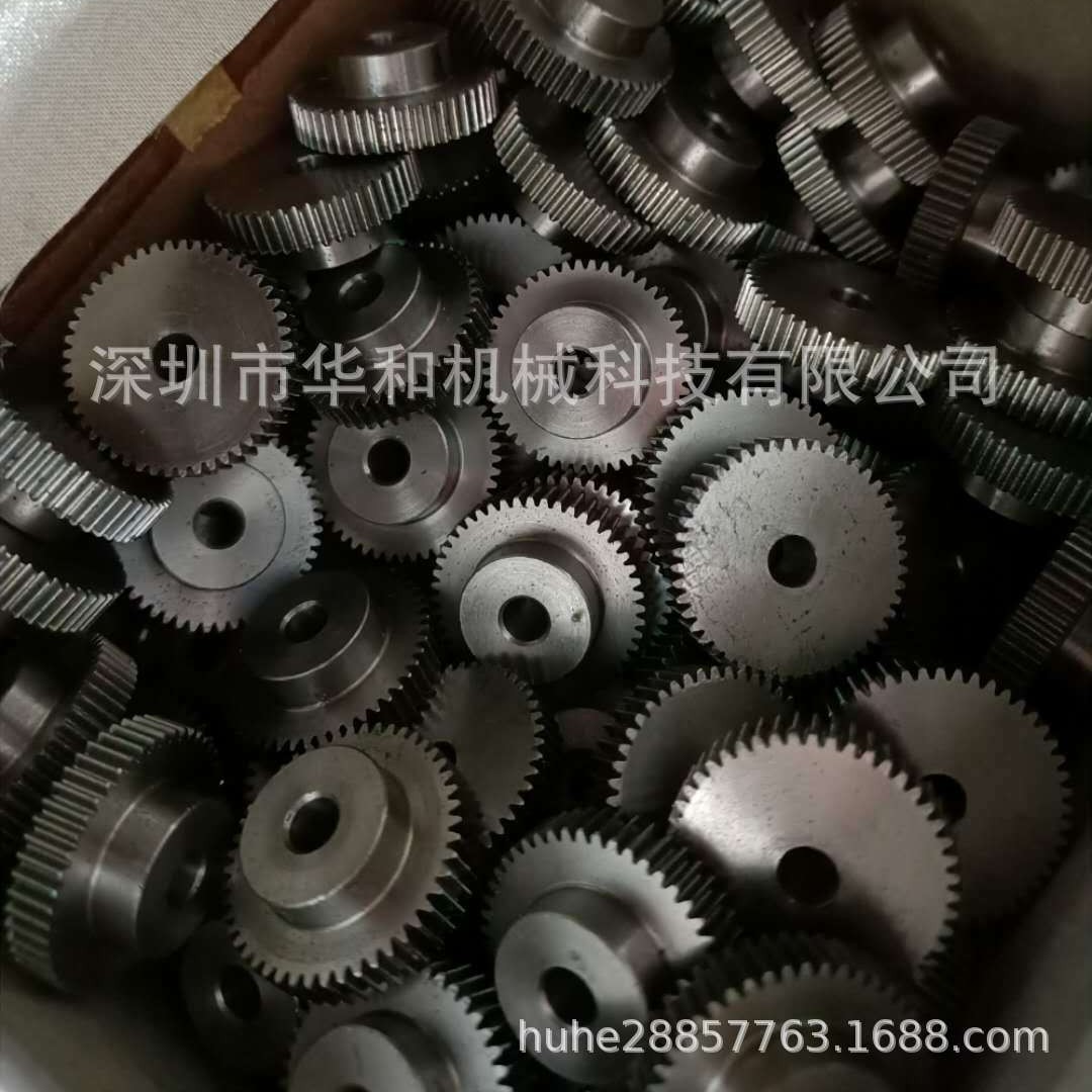 不锈钢0.5模48齿49齿50齿马达减速机齿轮箱齿轮可定各种齿轮