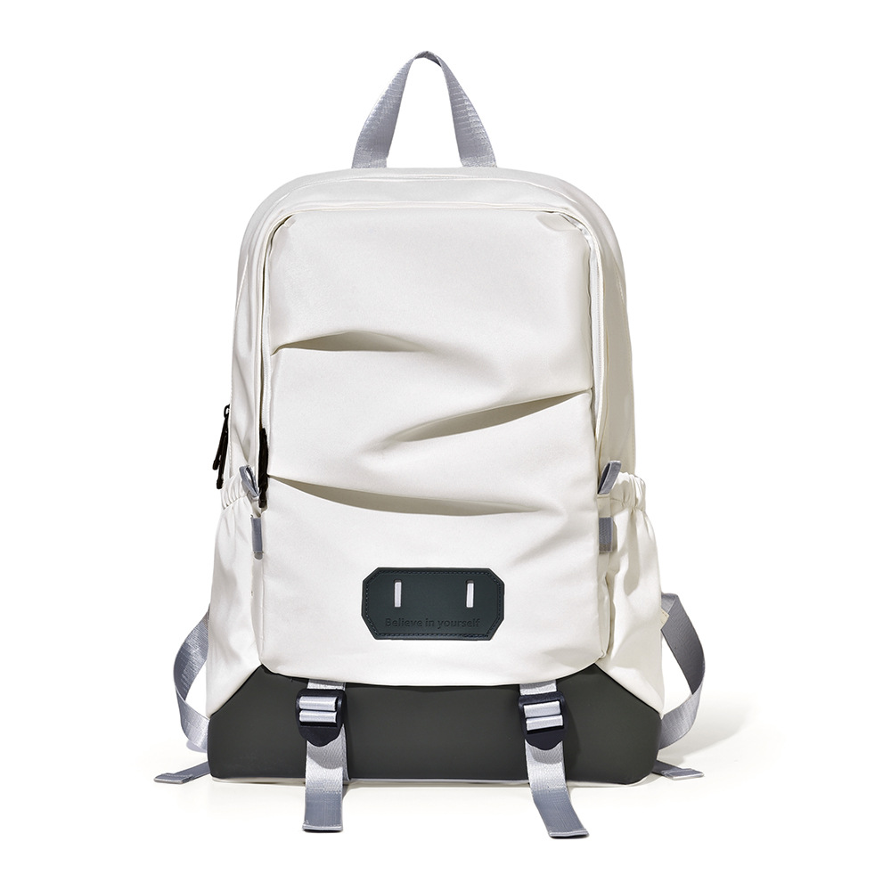 2024 mochila de gran capacidad mochila de computadora para viajar ocio simple mochila de viaje ligera para estudiantes universitarios estudiantes de secundaria
