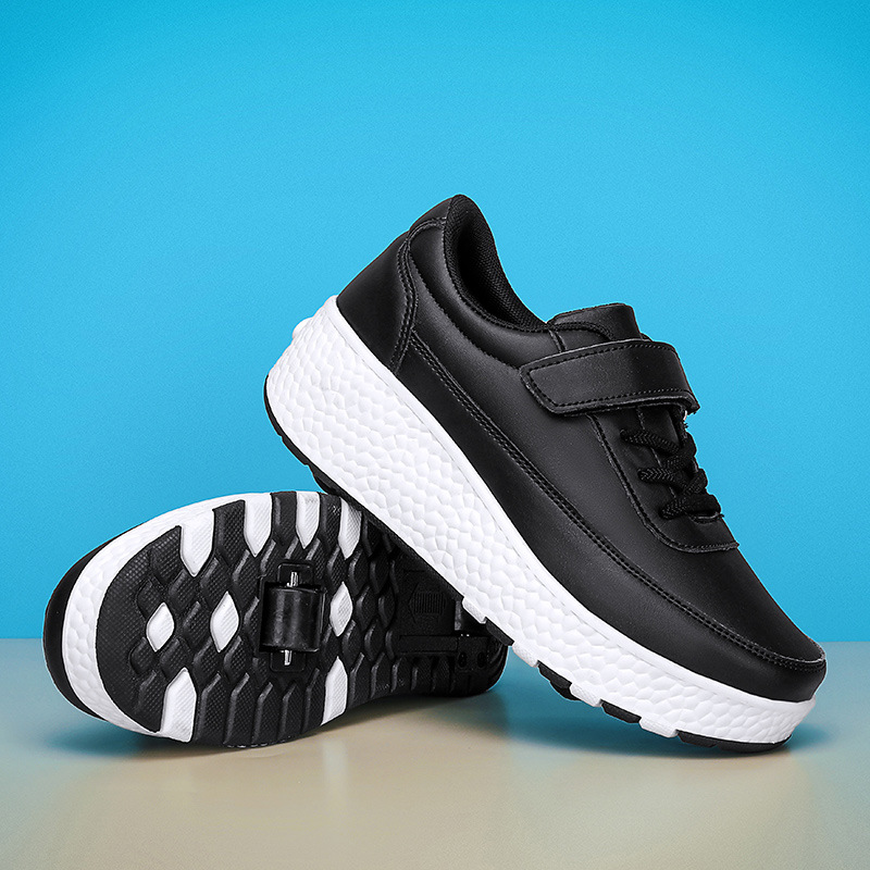 조명이없는 2218 2 륜 블랙