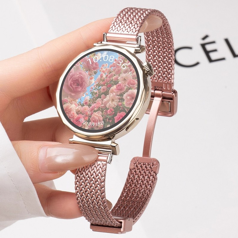 Huawei GT4 時計ストラップ GT5 ステンレス鋼レディースメタル磁気バックル watch5 Huawei 時計ストラップに適しています|undefined