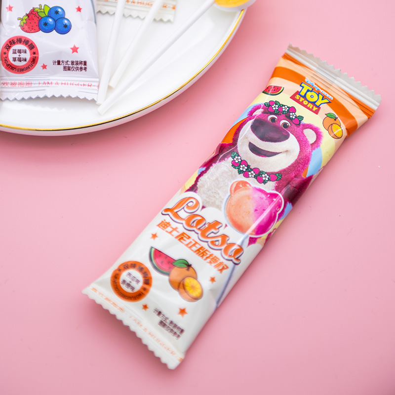 いちご熊ウェディングキャンディー喜糖アニメ包装高颜値散糖アメ多味グミマシュマロ