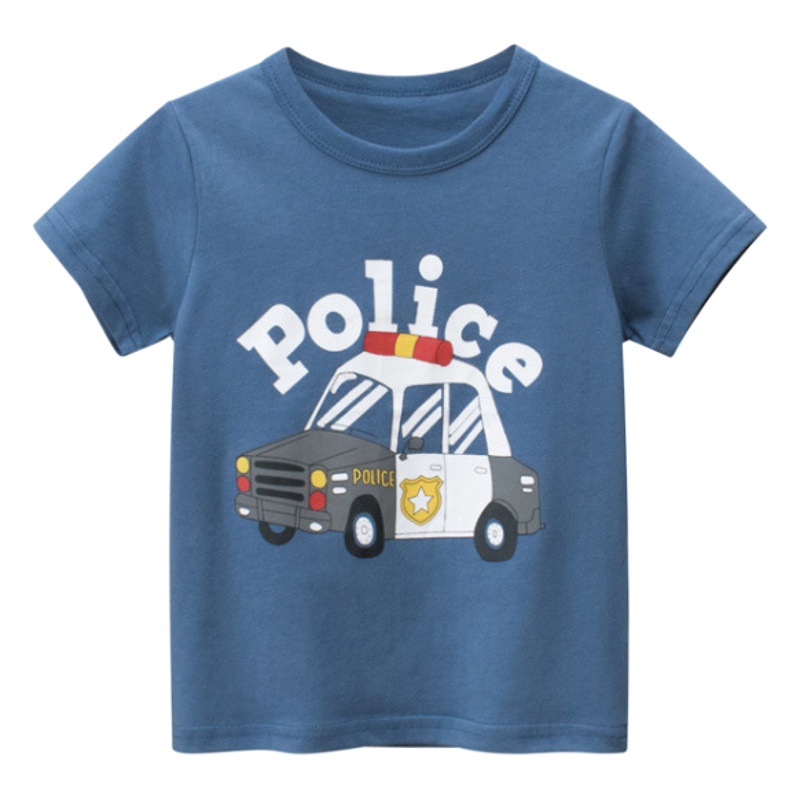 2024 verano nuevo estilo ropa para niños coreanos camiseta de manga corta ropa para niños kids clothes cabello de una pieza