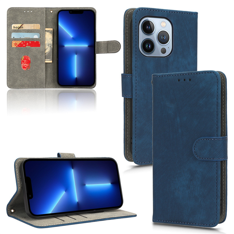 Leder Klapphülle Für Iphone 13 Pro Max Mit Kartenfach_voghion.com