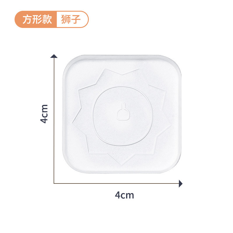 门把手防撞贴硅胶静音垫冰箱门贴门挡条防碰撞后颗粒墙贴缓冲方形|undefined
