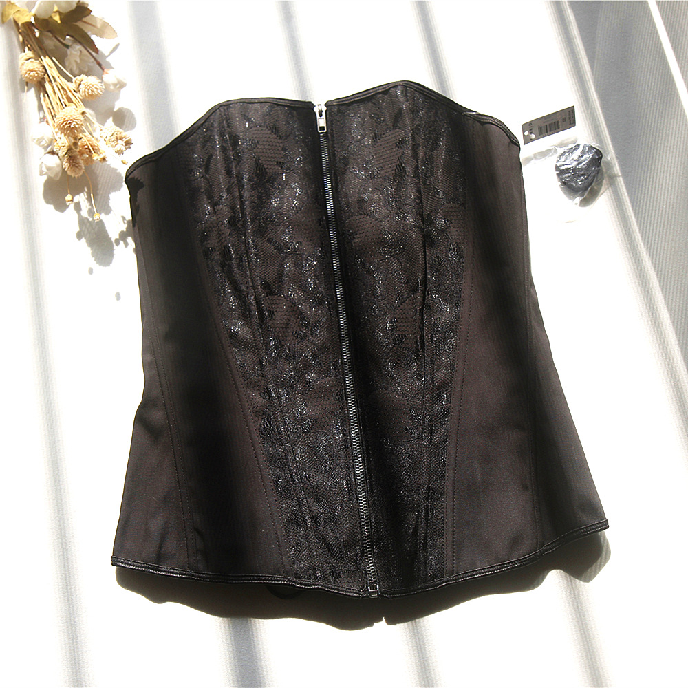 Black lace sculpting suntan oil full-body