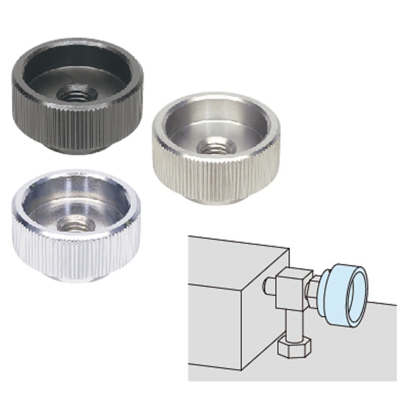 东莞图塞MAO进口 BJ750-N 滚花螺母 BJ750-05001N