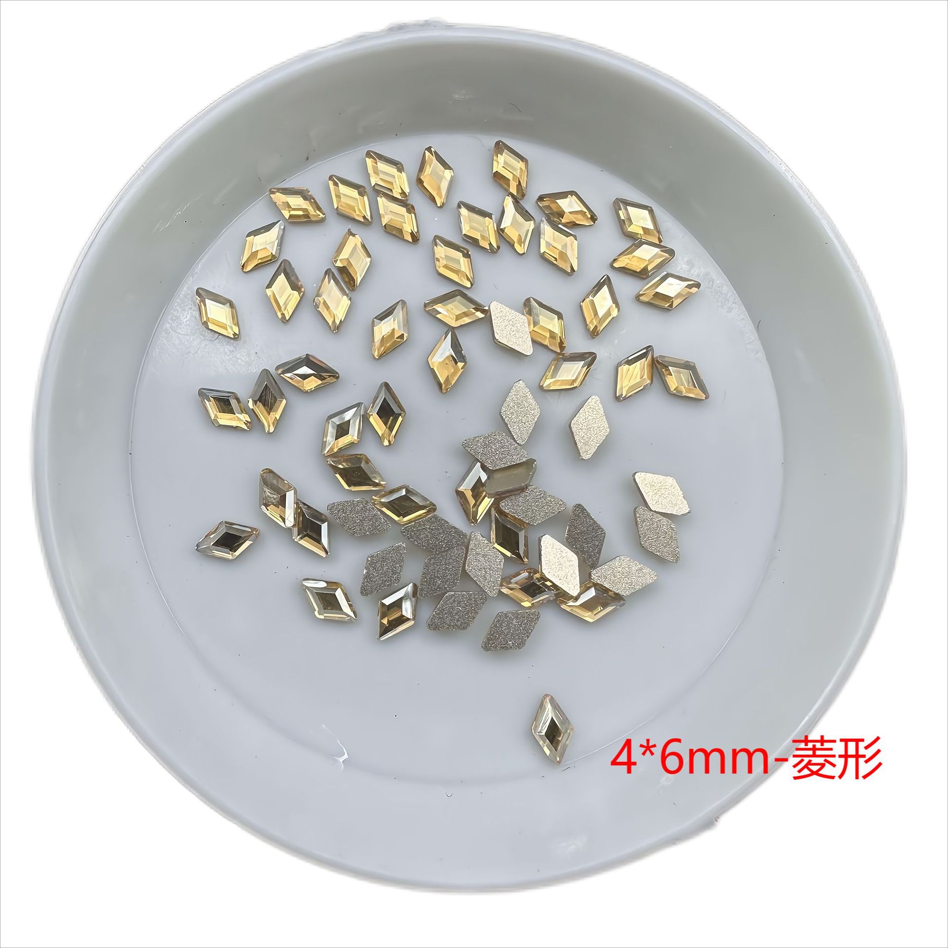 샴페인-[4*6mm 다이아몬드]]