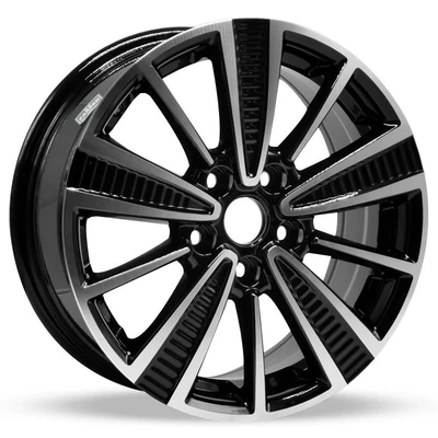 alloy wheel rims, Hub - 16inch-roewe-ie5-black-glossy-15x6j