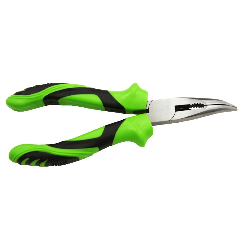 利鹰五金厂家批发6-8寸高碳钢多功能剥线钳平口尖头钳弯嘴钳