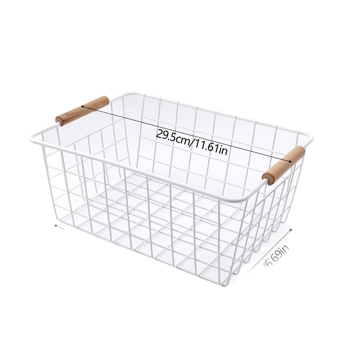 Cestas de almacenamiento de congelador transfronterizo Cestas de almacenamiento de cocina Cestas de almacenamiento de congelación Cestas de almacenamiento de congelador