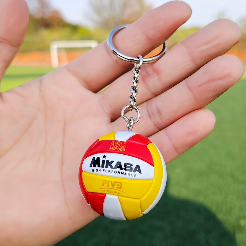 Llavero de voleibol, bolsos, colgantes, colgantes, recuerdos deportivos para estudiantes, premios de competiciones deportivas, regalos creativos