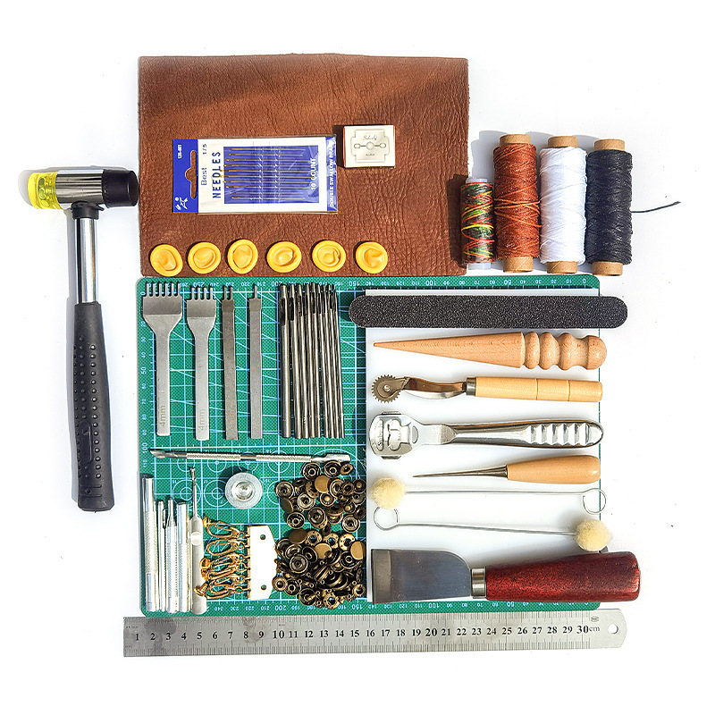 皮革工具 手工皮具制作工具 皮革diy工具套装 手工皮具皮包工具