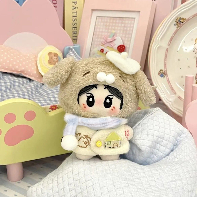スポット10cmコットンドールベビー服、かわいい動物シリーズ、ノーマルボディヒトデベビー服、かわいい人形着せ替え|undefined