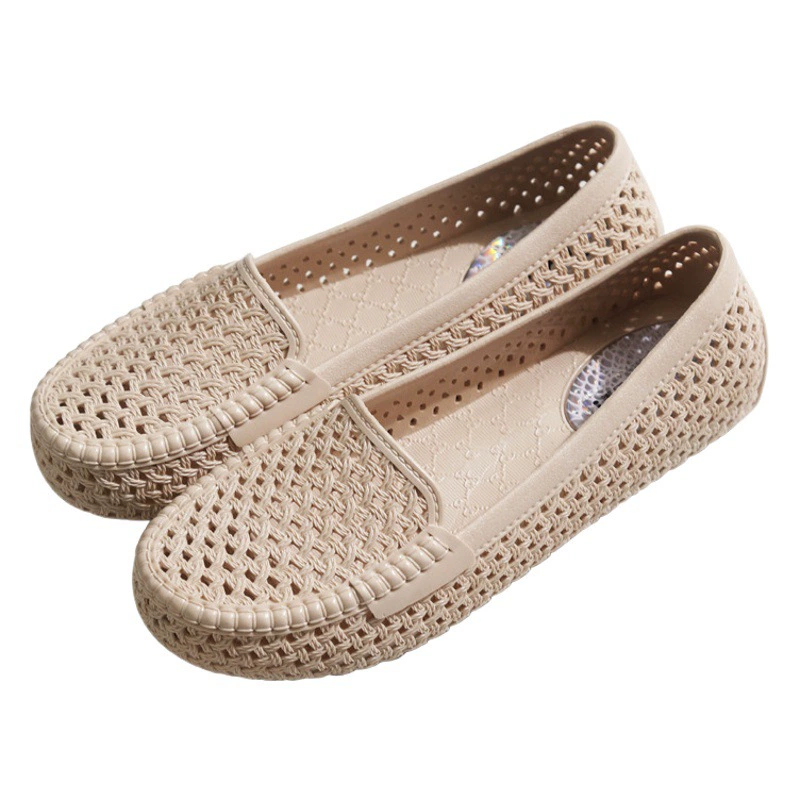 Сандалии You'anmei, женская рабочая обувь для медсестер, повседневные сандалии с дышащей мягкой подошвой Baotou Crocs, обувь для мам, 2240