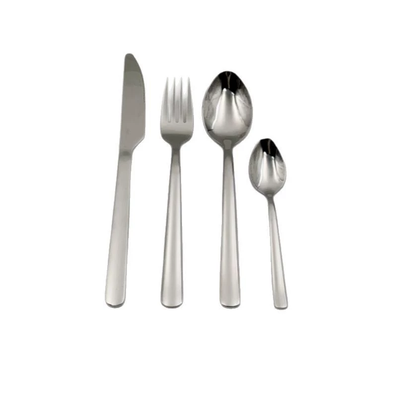 High-end set stainless steel, tableware, gift box, 4 piece set
