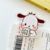 Fortune Sanrio Kuromapgang Dog Sealing INS Girl Multifunctional Cartoon Cartoon Pile High Beauty PP Folder