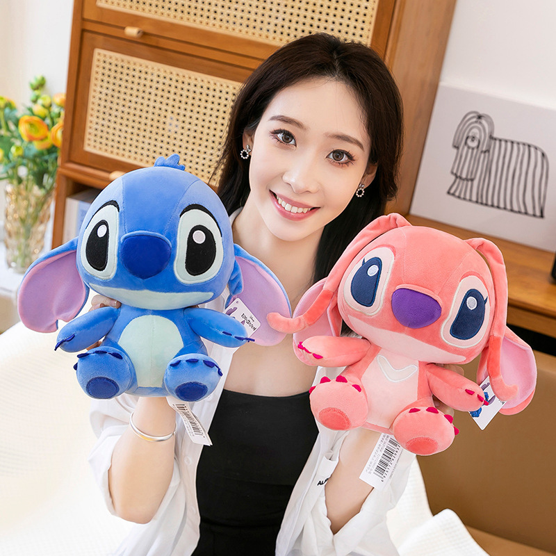 新鮮な長い耳のカップルステッチぬいぐるみエンジェルぬいぐるみ枕人形人形ギフト人形|undefined
