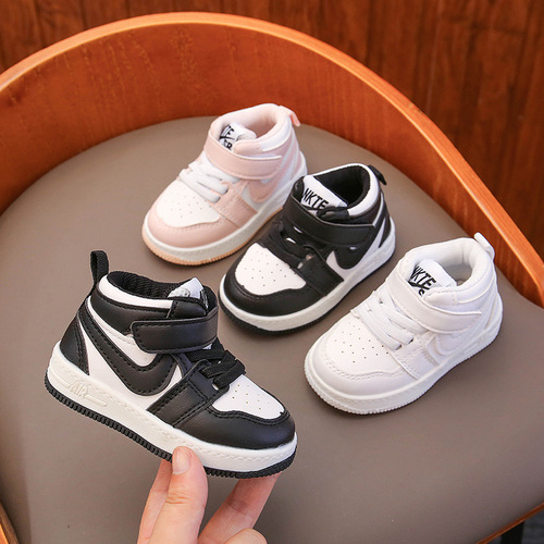 Children's sports shoes for boys and girls  spring and autumn new Korean style boys' baby shoes single shoes toddler shoes