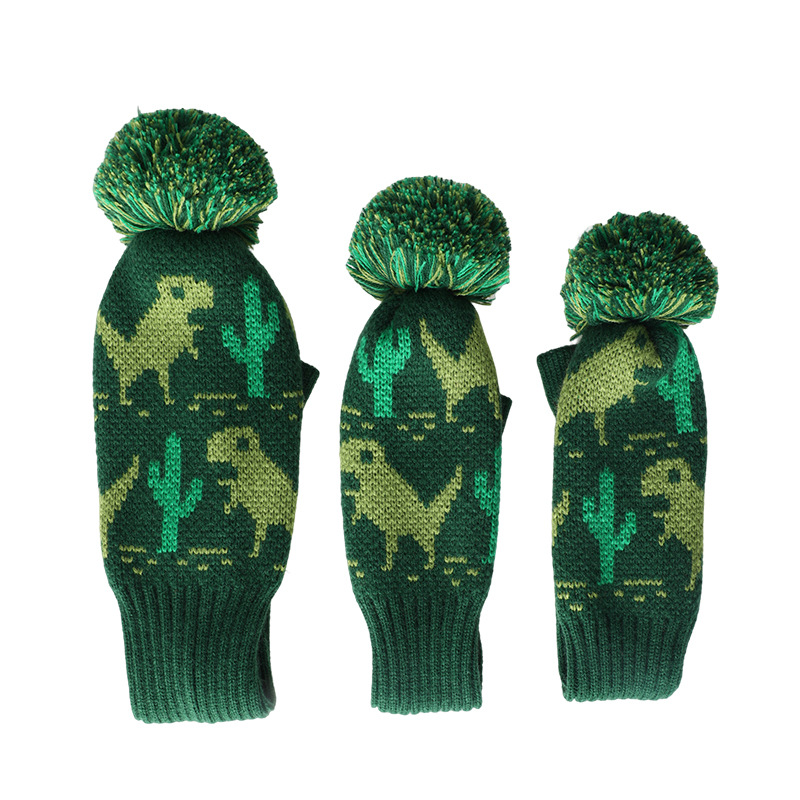 Cubierta de club de golf de punto cubierta de tapa de club de golf cubierta de fábrica al por mayor