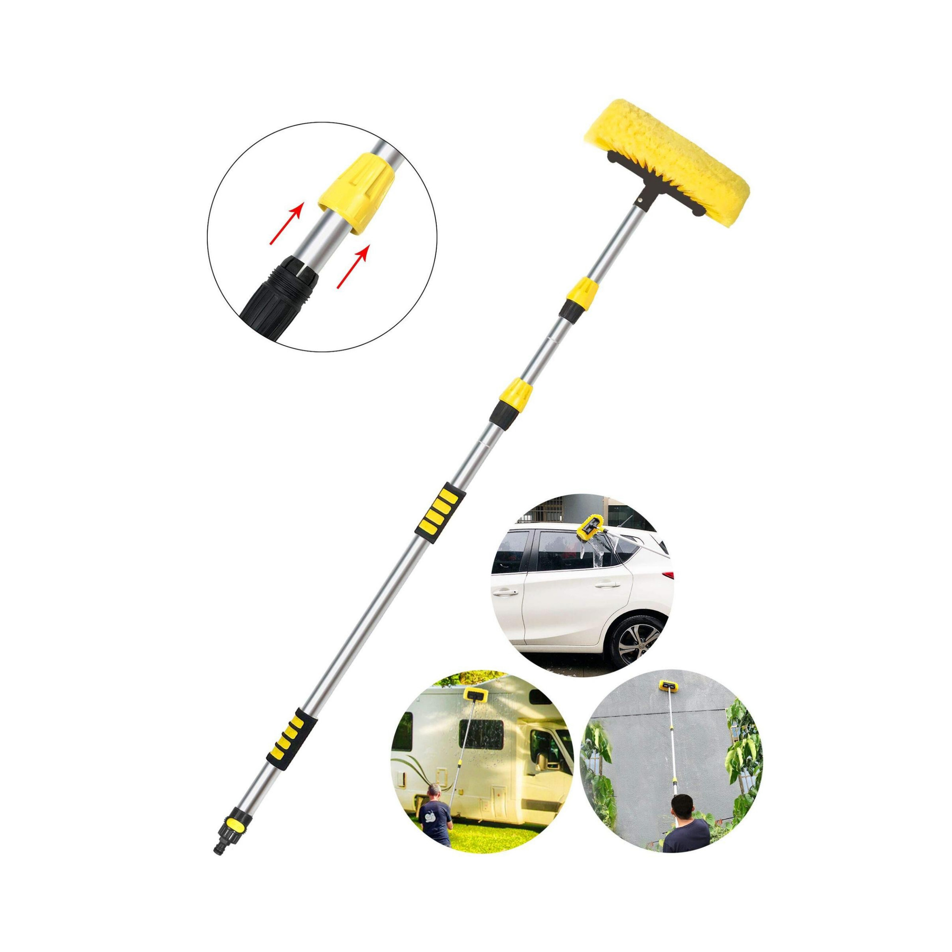 长款结实高压3.2M通水刷 洗车刷洗轮胎高压出水 方便快捷效率高