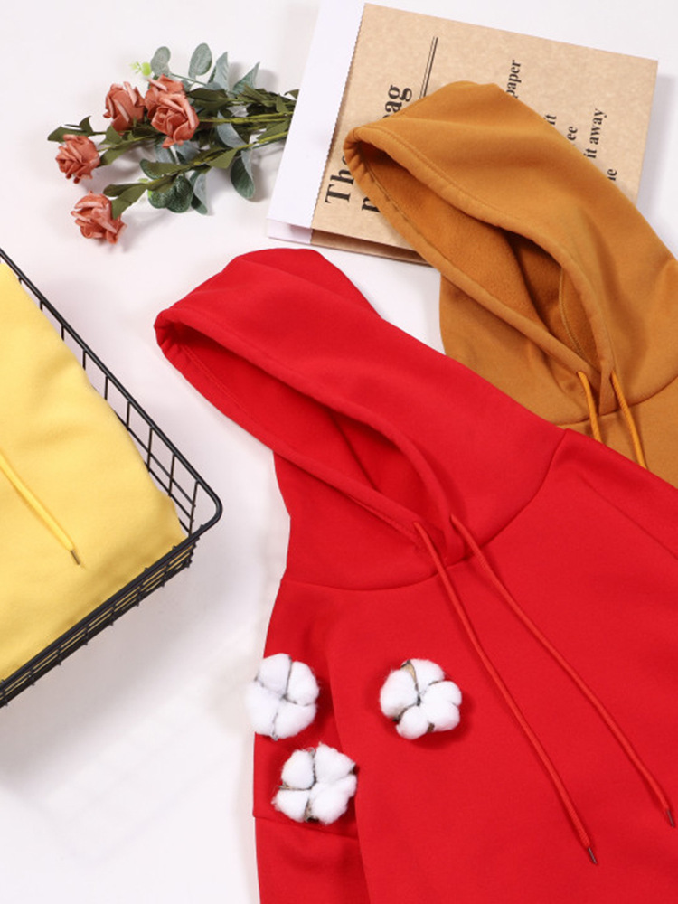 Creative Butterfly Design Print Women Hoodie New Set Casual