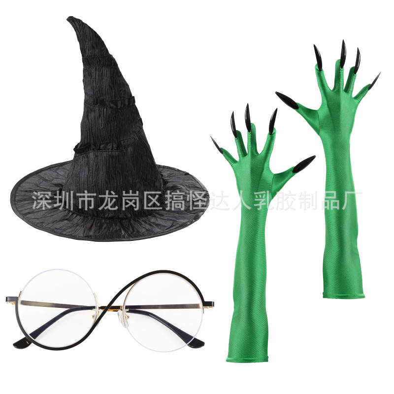 ハロウィン帽子クロスボーダーロリータ新しいプリーツ魔女帽子cos魔女帽子ホリデーパーティー仮装|undefined