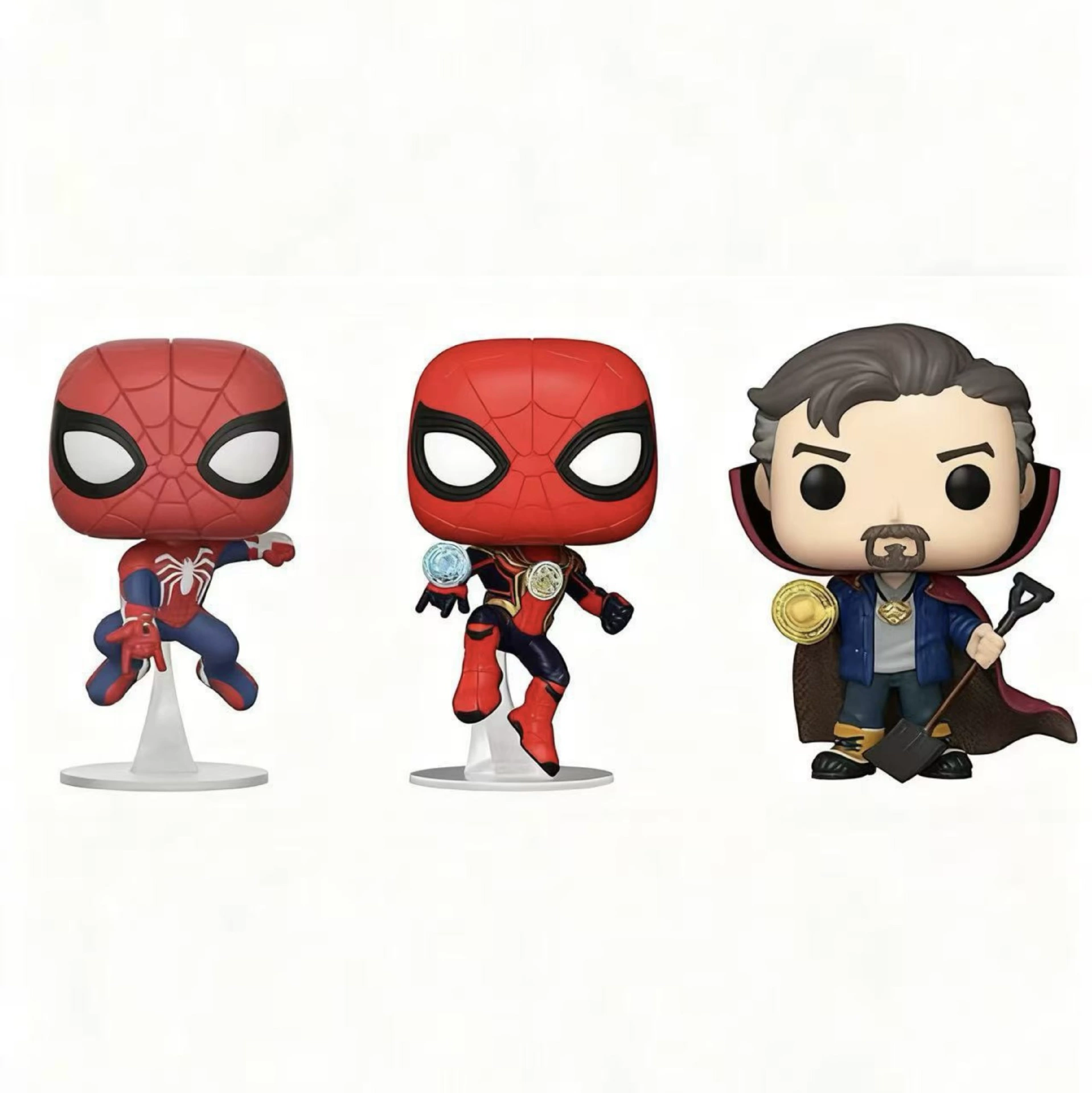Коллекционные фигурки Spider-Man и Doctor Strange, 16 см, винил, 0,12 кг