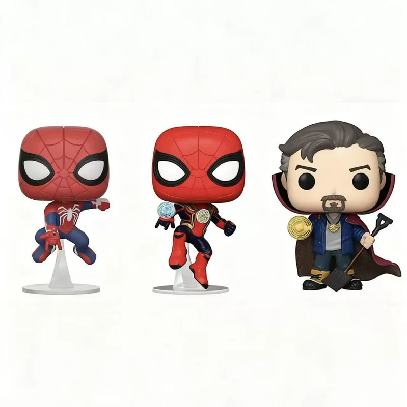 Коллекционные фигурки Spider-Man и Doctor Strange, 16 см, винил, 0,12 кг