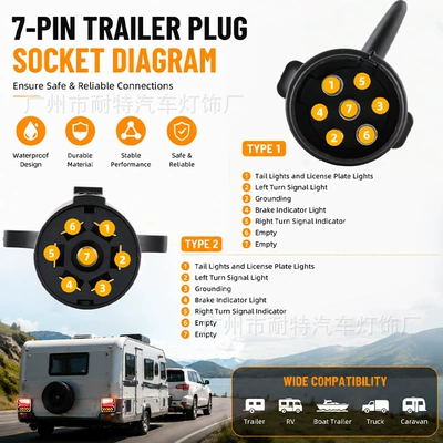 Cross-Border New Model Trailer Truck: Tail light