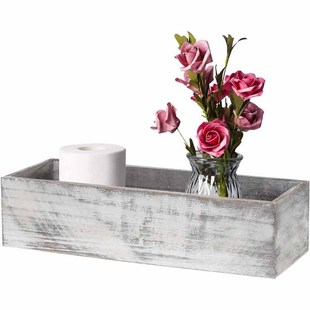 Japanese Wooden Storage Box Bathroom Decorative Wooden Box Bathroom Tissue Storage Box Succulent Plant Storage Box