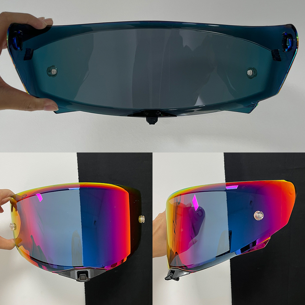 Tt Revo Lenses Are Suitable for Tt Revo Motorcycle Helmets, with Mirror-Coated High-Definition Lenses for Day and Night Use and Uv Protection