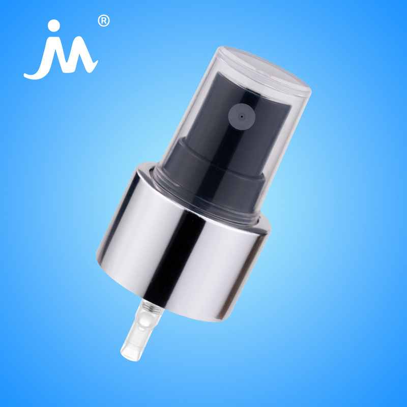 跨境供应按压式塑料香水喷头24/410电化铝细雾小喷雾化妆品喷雾泵