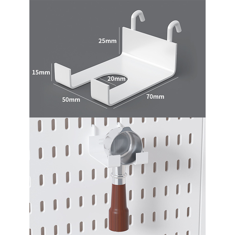 Hoyo agujero placa 047 accesorios completos sin perforación de pared gancho cesto de almacenamiento accesorios de artefactos DIY combinación de placa colgante
