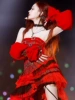 Jin Wenting same style red skirt without gloves