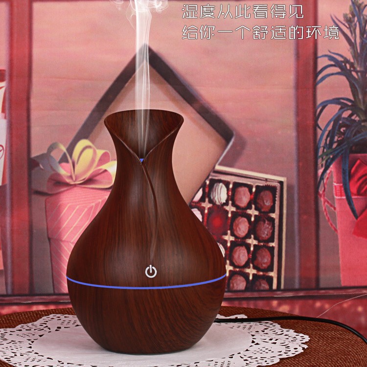 热销USB木纹加湿器 木纹香薰机家用 空气车载加湿香薰机|undefined