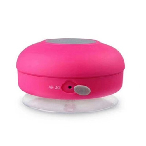 Bathroom Waterproof Bluetooth Speaker Kitchen with Strong Adhesive Cup Mini Wireless Portable Small Speaker Outdoor BTS-06