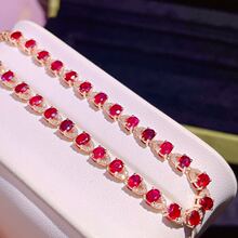 �鱦����DIY  18K����Ƕ��Ȼ�챦ʯ���� ��ʯ��6.11����