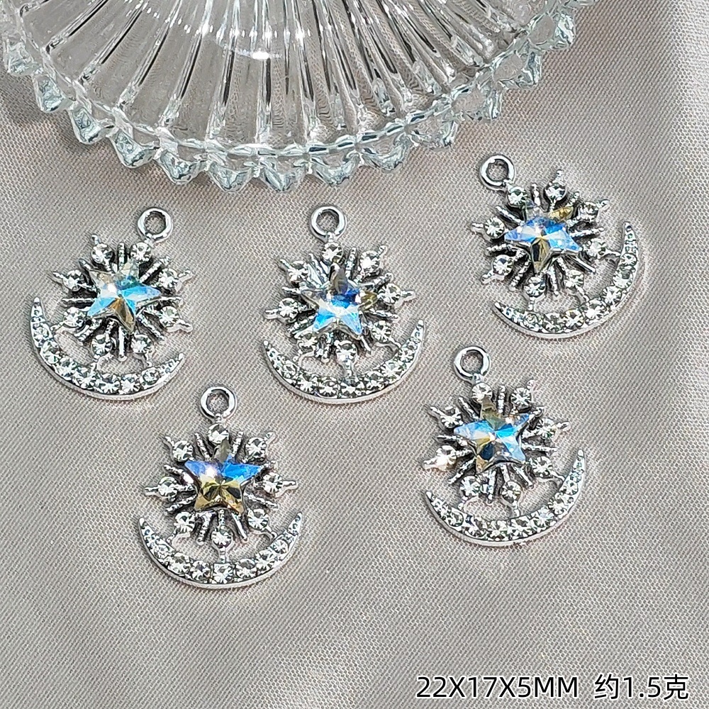 Exquisitos accesorios de joyería colgante de diamante de alta protección ultravioleta al por mayor collar DIY artesanal colgante de materiales de ropa de pulsera