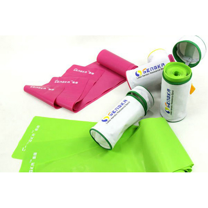 拉力带 瑜伽阻力带拉力带弹力健身舞蹈弹力带各种颜色厂家直销