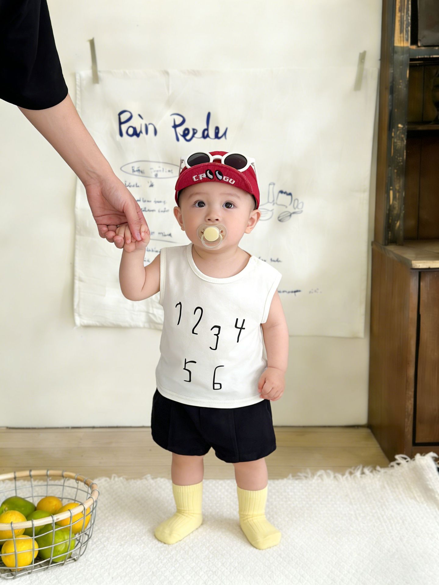 Verano coreano chaleco delgado bebé 2026 nueva ropa infantil impresión digital extranjera camisa sin mangas