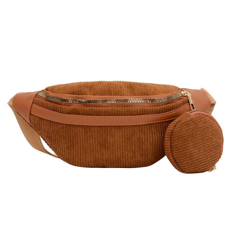 Sports belt bag, shoulder bag, fashionable retro chest bag, 2023 collection, Japanese and Korean
