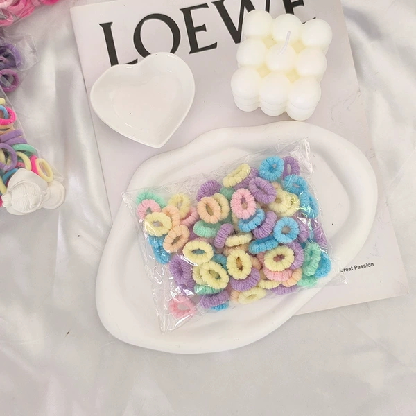 [Pack of 100 pieces] Macaron color ring, diameter 2cm
