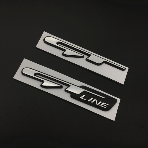 Suitable for Hyundai Kia GT LINE car logo Langdong GTline leading smart car KX5K3K4K5 Stinger